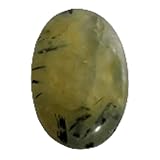 81.2 carati Prehnite naturale 39x25x9mm Ovale Cabochon Pietra preziosa sciolta | LCAB-2972, 39x25x9mm, Prehnite, altre gemme
