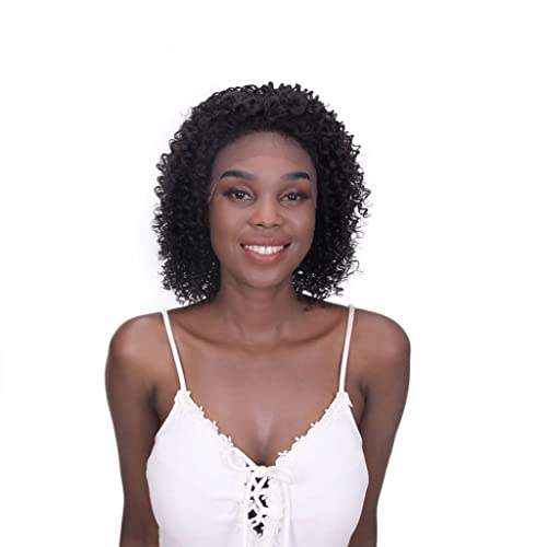 Perruque cheveux bouclés duvets et respirants contre la chaleur