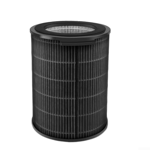 Filtre de rechange pour purificateur d'air, compatible avec le noyau de filtre d'humidificateur, pour système de filtration HEPA et carbone, réduction des odeurs pour un usage domestique, lavable