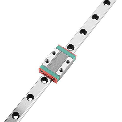 300mm Length Linear Guide Rail 9mm Width Linear Motion Rail with 2pcs MGN9B Block Carriage Slide MGN9B