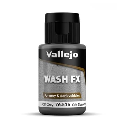 Vallejo-76516 76516 MODEL WASH COLOR GRIS 35ML, surtido, 35 ml (Paquete de 1)