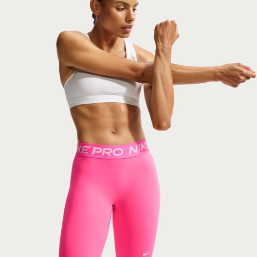 Image of Nike Womens Pro Mid-Rise Full-Length Leggings