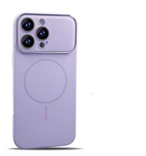 Coque iPhone 17 silicone liquide violet évitant les rayures d'objectif