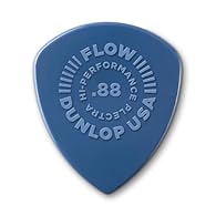 Material: Made from durable nylon, these picks offer a smooth, consistent feel and long-lasting performance Shape and Design: The Flow Pick shape combines the best features of standard and Jazz III picks, providing a comfortable grip and precise cont...