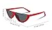 FEISEDY Cat Eye Half Frame Sunglasses Womens Retro Clout Goggles B2282