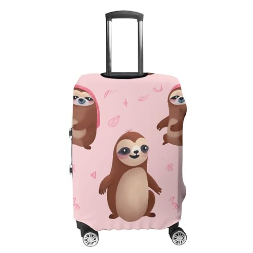 Sloth Printed Luggage Cover Protector, Fits 18-32 Inch Luggage4