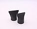 2Pcs(Non-Universal) Professional Plastic Hair Dryer Diffuser Drying Cover Narrow Concentrator Replacement Blow Flat Hairdressing Salon Styling Tool Special for Outer Diameter 4.5cm (Black)