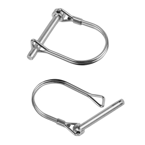 Fahrradanhänger Kupplung, 1 Set, Schwarz, mit Sicherheitssplint, kompatibel mit u.a. Qeridoo, Trixie, Prophete, Fahrradkupplung Anhänger, Adapter hinten Deichsel Hinterrad, Fahrrad Anhängerkupplung