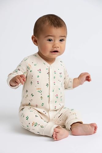 Image of monica + andy On the Go Baby One Piece, 100% Organic Baby Clothes for Girls & Boys, Sizes For Preemie, Newborn, & Infant