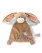 NICI Schmusetuch Hase Lopino „Kleiner Sonnenschein“ 20x17cm - braun - Kuscheltuch für Babys & Kleinkinder, Baby Kuscheltier Schnuffeltuch für Mädchen & Jungen - 62980