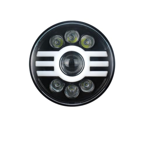 Faro LED de 7 pulgadas bombilla para coche y moto Harley Touring Road King