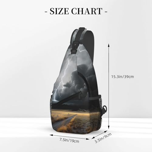Bolso tipo Sling Unisex para Viaje y Senderismo miniatura 2