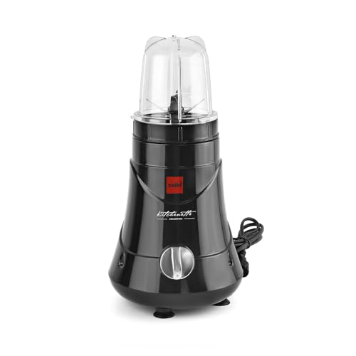 Image of Cello Kitchenette Collection Blend-N-Grind Nutrifit Mixer Grinder, 400W, 3 Speed Control, 2 Jars, Juicer Jar, Black