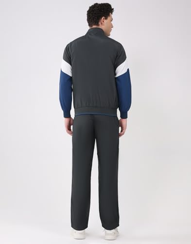 Image of Monte Carlo Men's Regular Fit Round Neck Full Sleeve Solid Tracksuit | Warm Soft Material | Stylish Comfort Fit | Perfect Sports and Casual Winter Wear for Men (Pack Of 1)
