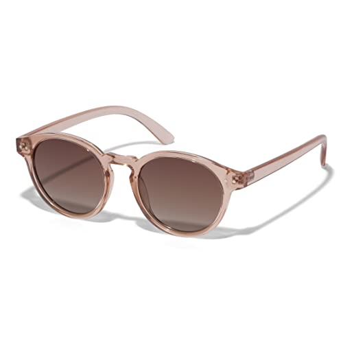 Pilgrim, Kyrie Gafas De Sol Clásicas Redondas, Polarizadas Para Mujer, Con Protección Uv400, Marrón Pilgrim, Kyrie Gafas De Sol Clásicas Redondas, Polarizadas Para Mujer, Con Protección Uv400, Marrón