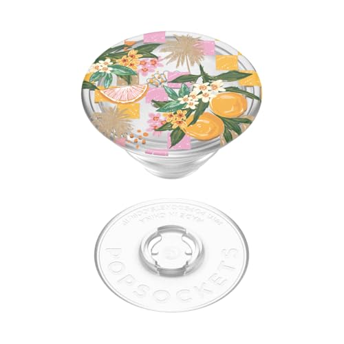 Image of PopSockets Adhesive Phone Grip, Holder, Phone Stand, Fruit - Fruity Oil Cloth