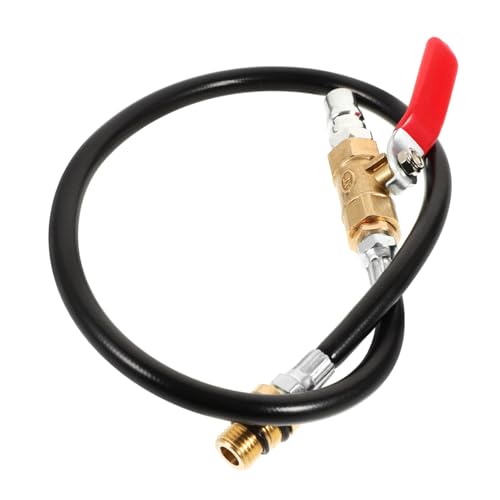 Beatifufu Cylinder Pressure Testing Tool Valve Compressor Leak Assistant Tool Pressure Cylinder Leakage Testing for Cars Motorcycles