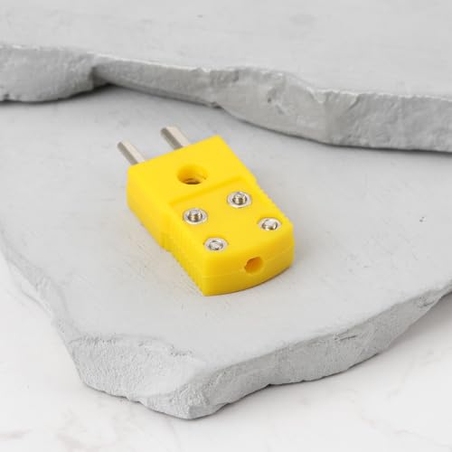 ECSiNG 4 Stück K-Typ Thermoelement-Stecker für Temperaturmesssonden Zur Verwendung mit Industriellen Sensoren