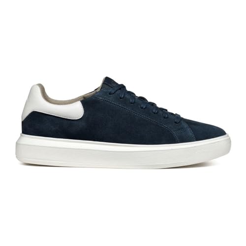 Geox Homme U Deiven D Basket de luxe en cuir haut de gamme