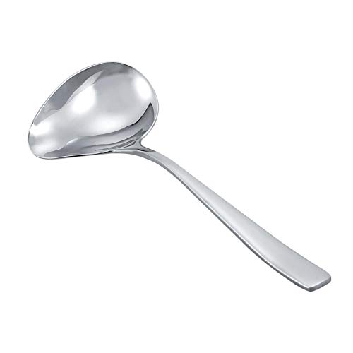 Cucchiai per Salsa in Acciaio Inox Cucchiaio Drizzle con Beccuccio Sugar Spoon Utensile da Cucina