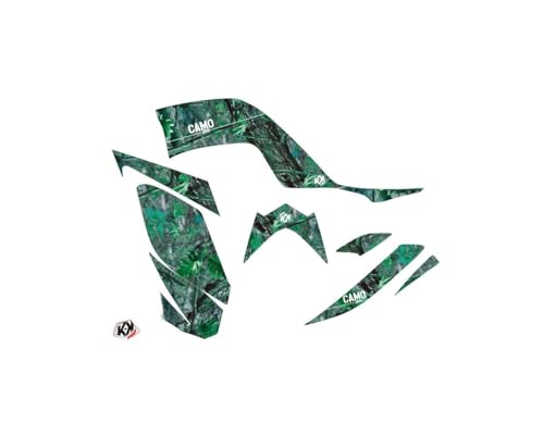 Kit déco Yamaha 700 Raptor vert résistant pour masquer rayures - 2