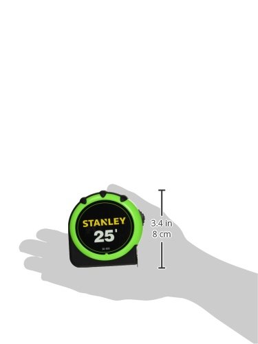 Stanley 30-305 High-Visibility Tape Rule, 1 Inch X 25' - 30-305J #TOP1