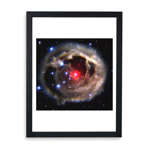 Hubble Télescope V838 Mon HST affiche encadrée Spiffing Prints décoration murale grand format