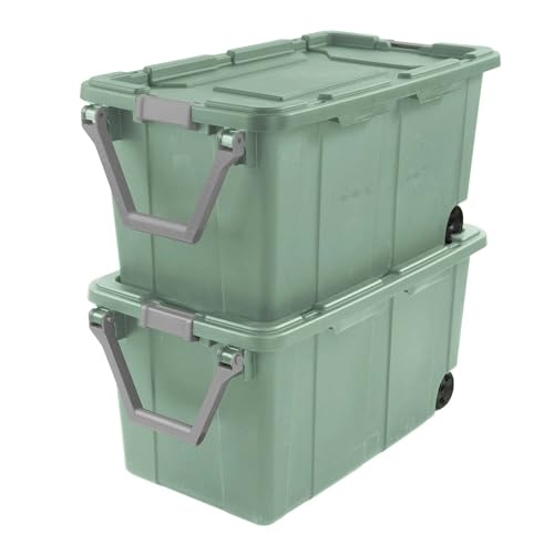 Ratiyae 40 Gallon Wheeled Tote