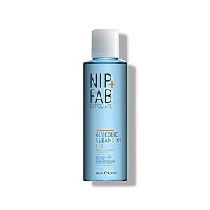 Nip + Fab Glycolic Acid Fix Foaming Cleanser for Face with Olive Oil, Exfoliating Resurfacing AHA Facial Cleansing Foam…