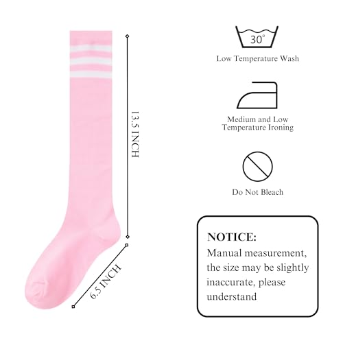 Image of Knee High Socks for Women, Long Tall Knee Tube Socks