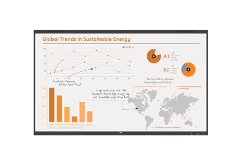 Image of LG Electronics - 86TR3BQ-B 86 Multi Touch TR3BQ CreateBoard Core - 86-16:9 Aspect Ratio - 3840 x 2160 - Direct