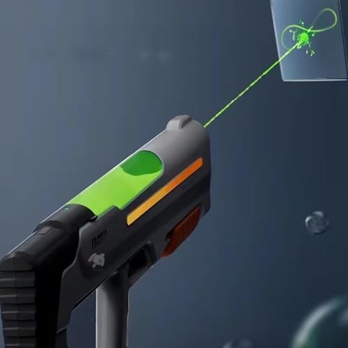 Image of Storio Rechargeable Electric Automatic Big Powerful Holi Pichkari Water Gun Toy for Kids with Luminous Light | 600ML Inbuilt Storage | Upto 30Ft Range |High Pressure Mechanism