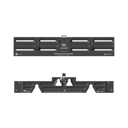 Roku Kit de Montaje en Pared para TV Pro Series de 75 Pulgadas, Ultrafino con diseño Minimalista y Plano, Soporte para TV con bisagras y Soporte para un fácil Acceso a los Cables