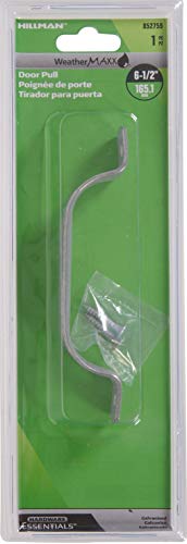 Image of Hardware Essentials 852755 Door Pull Galvanized 6-1 /2 inch