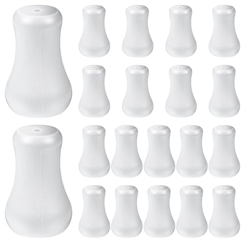 20 PCS Blind Pull Cord Knobs, White Plastic Window Blinds...