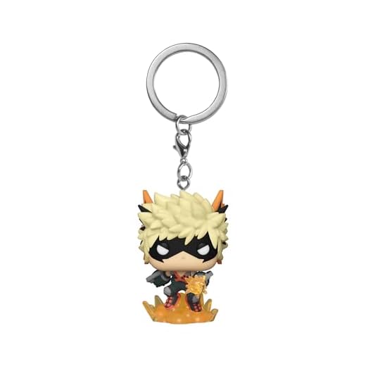 Funko Pop! Keychain: MHA - Bakugo - (Explosion) - My Hero Academia - Minifigura de Vinilo Coleccionable Llavero Original - Relleno de Calcetines - Idea de Regalo- Mercancia Oficial - Anime Fans
