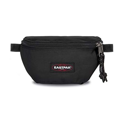 Eastpak Springer Riñonera Negra con Bolsillo Secreto Cover