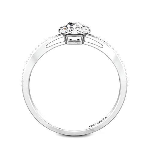 Image of Candere by Kalyan Jewellers Cubic Zirconia Ring for Women