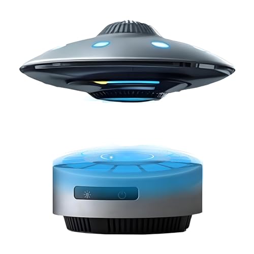 Haut-Parleur Bluetooth à lévitation magnétique UFO et Lampe LED, Bluetooth 5.0 avec Son 3D et Haut-Parleur HiFi, Gadgets technologiques Cool pour Hommes,...