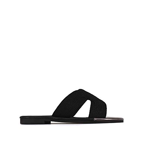 SHUSHOP Women's Slip on Flat Sandal - Image 4
