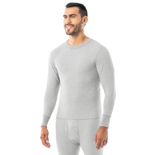 Indera Men's Traditional Waffle Thermal Underwear Long Sleeve Shirt