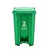 Kosz Na śmieci Z Pokrywką, Zielony Kwadratowy Kosz Na śmieci Z Plastikowym Pedałem Recyklingu Kosza Do Przechowywania Dziedzińców Na Zewnątrz I Na Zewnątrz, Duża Pojemność(Size:100L,Color:Zielony)
