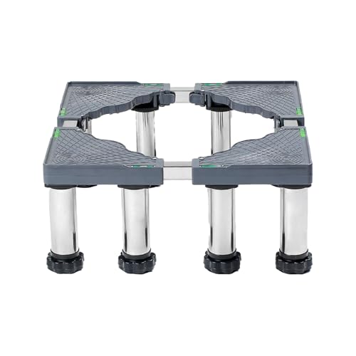 TYJZKJWQ Water Heater Stand with 8 Heavy Duty Adjustable Feet Hight 7.5in Easy to Install Universal Multi-Functional Base Holder-Up to 50~80 Gallons for Dryer Refrigerator Washing Machine