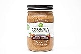 Georgia Grinders Maple Caramel Almond Butter 12oz (1 ct); Our signature Almond Butter with an infusion of ever so sweet Maple Syrup; Non-GMO, Kosher, Gluten Free, No Palm Oil
