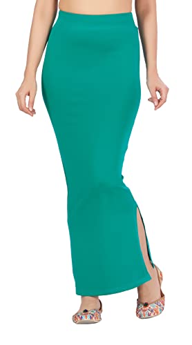 Image of Studio Shringaar Women's Pure Cotton Stretchable Saree Shapewear Petticoat
