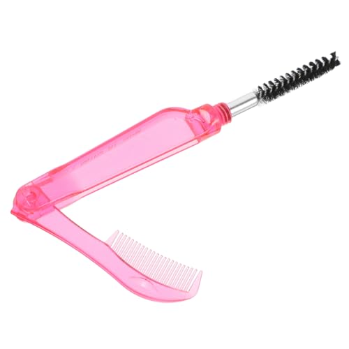Didiseaon Makeup Brushes Eye Lash Accessories 2in1 Eyebrow Comb Folding Eyelash Brush Mascara Separator Comb Beauty Tool for Women