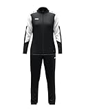 JAKO Damen Polyesteranzug Dynamic, schwarz/weiß/anthrazit, L