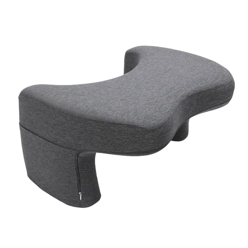 EMUKOEP Almohada de Lectura para Escritorio de Ordenador Portátil, Soporte Ergonómico de Espuma Viscoelástica para Juegos, Trabajo, Estudio, con Diseño Compacto para sofá Cama
