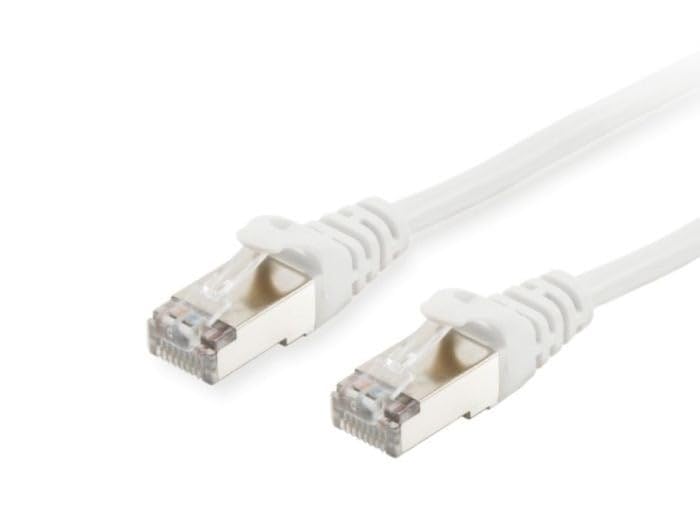 Equip Cable de red Cat6A S/FTP 2 x RJ45, 25 m, color blanco