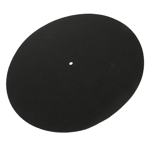 HEMOTON Vinyl Table Pad Turntable Slip Mat Record Protective Mat 295mm Turntable Pad
